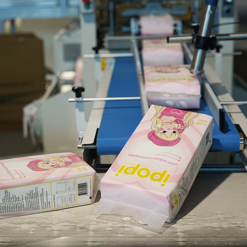 320 Tissues van hangend vloeipapier in de onderste lade